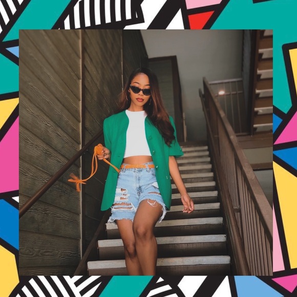 ON SALE ♻️ Collarless BLAZER - Picture 5 of 5